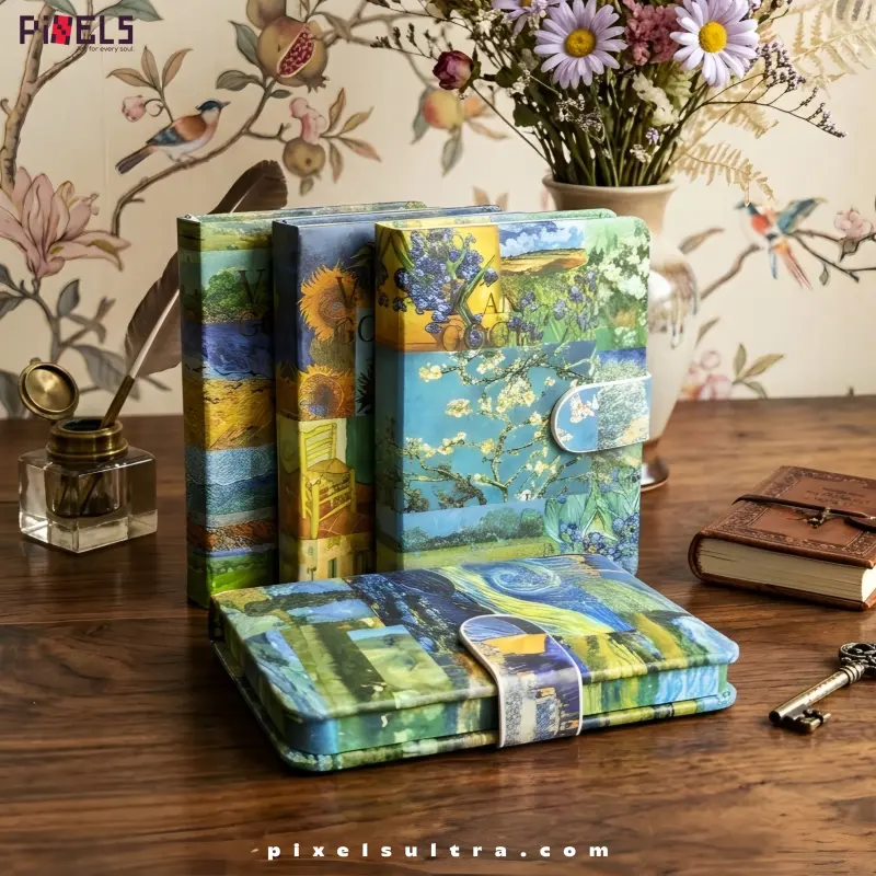 Van Gogh Collage Mini Journal